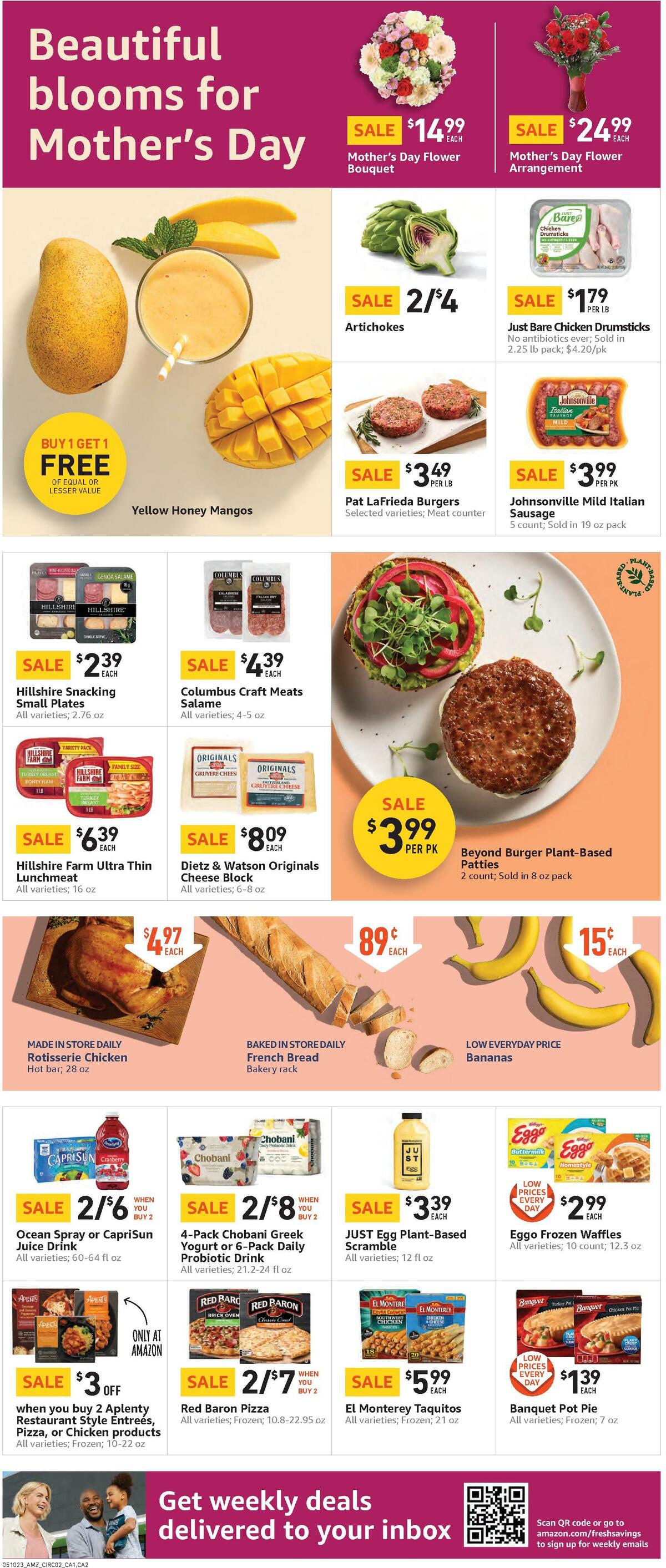 Amazon Fresh Weekly Ad from May 10