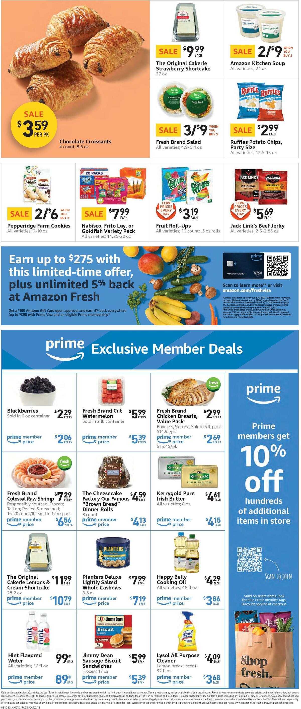 Amazon Fresh Weekly Ad from May 10