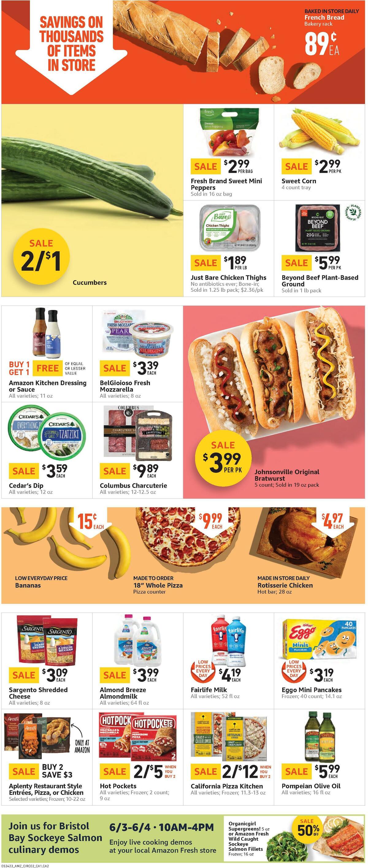 Amazon Fresh Weekly Ad from May 24