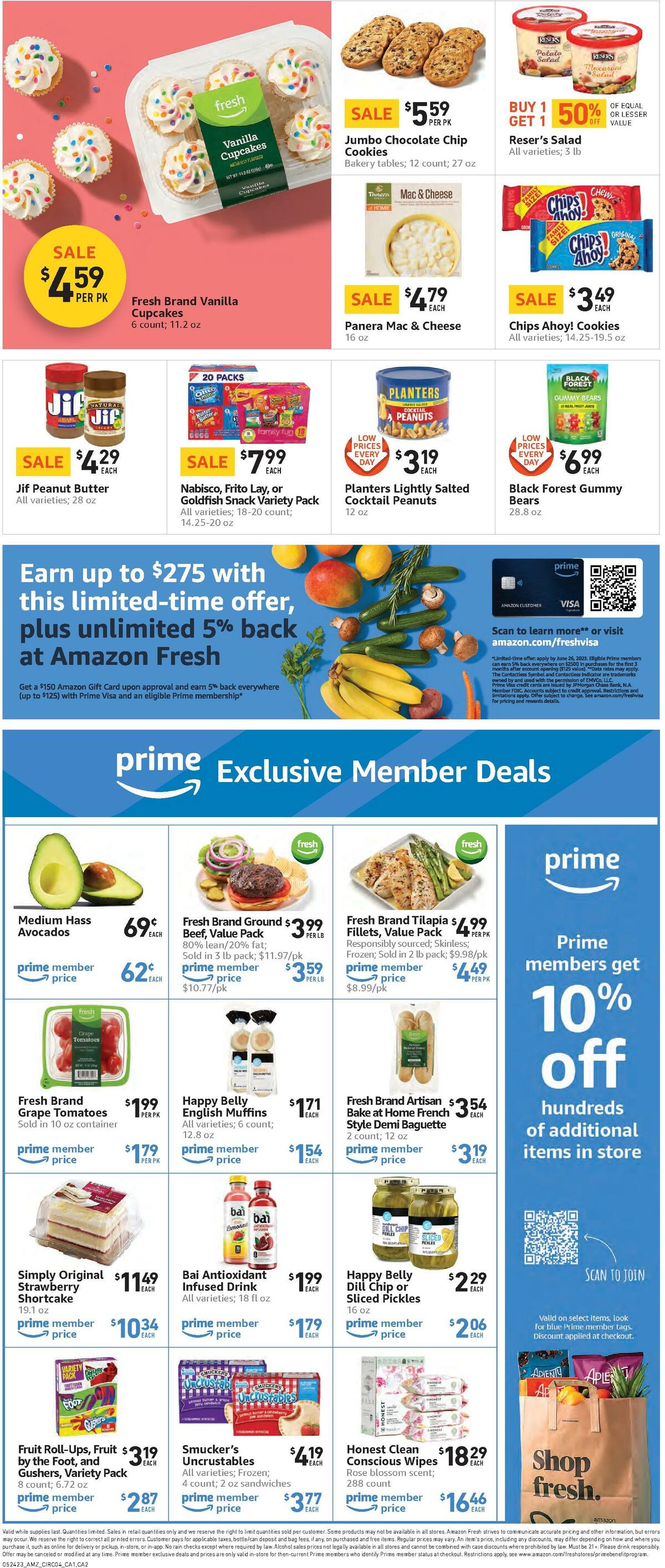 Amazon Fresh Weekly Ad from May 24