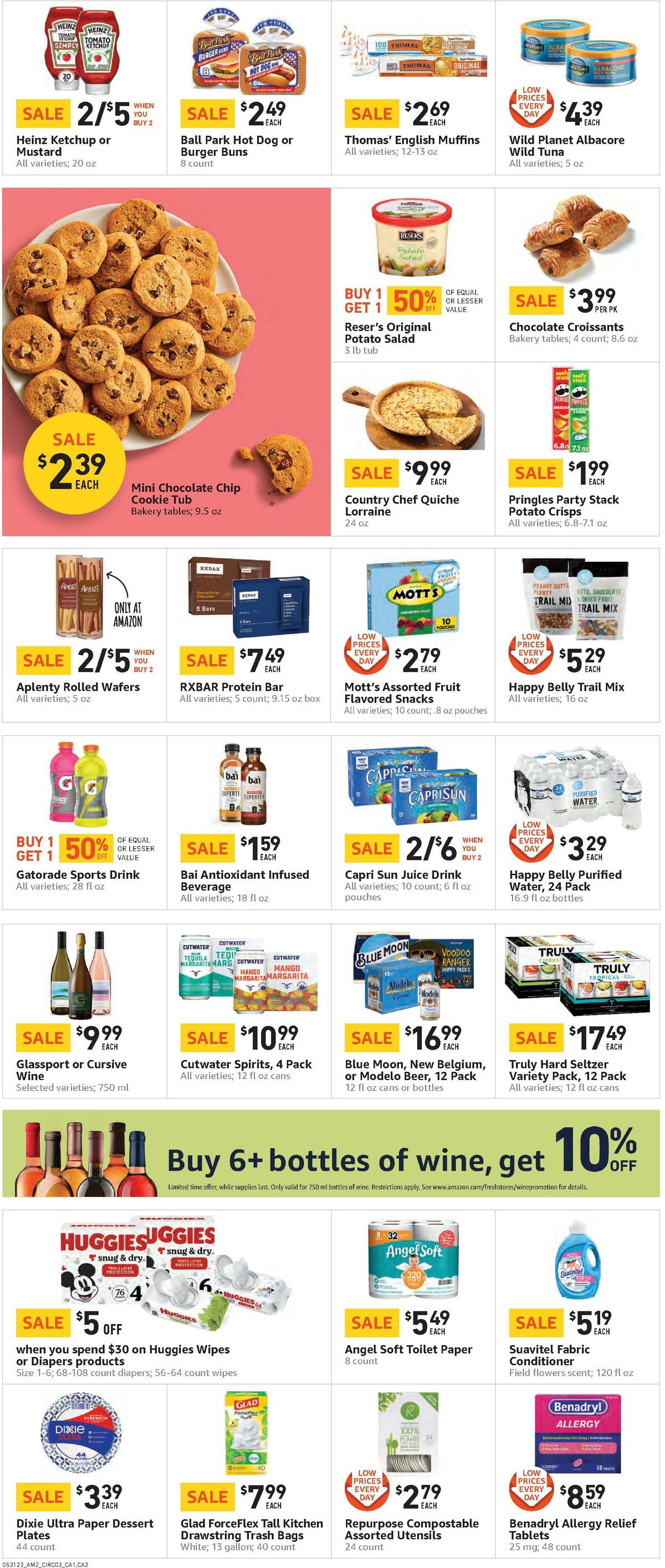 Amazon Fresh Weekly Ad from May 31