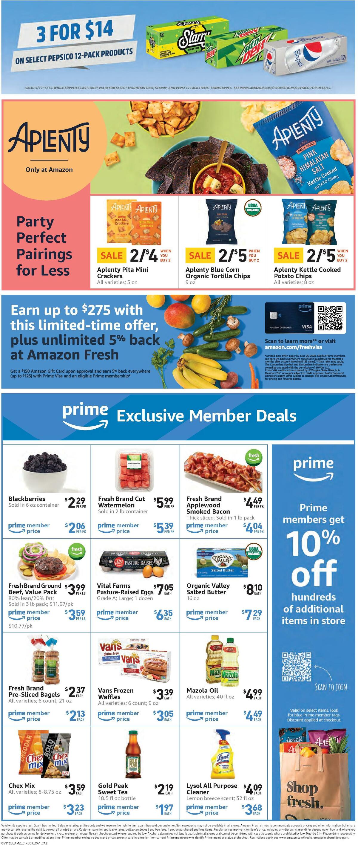 Amazon Fresh Weekly Ad from May 31