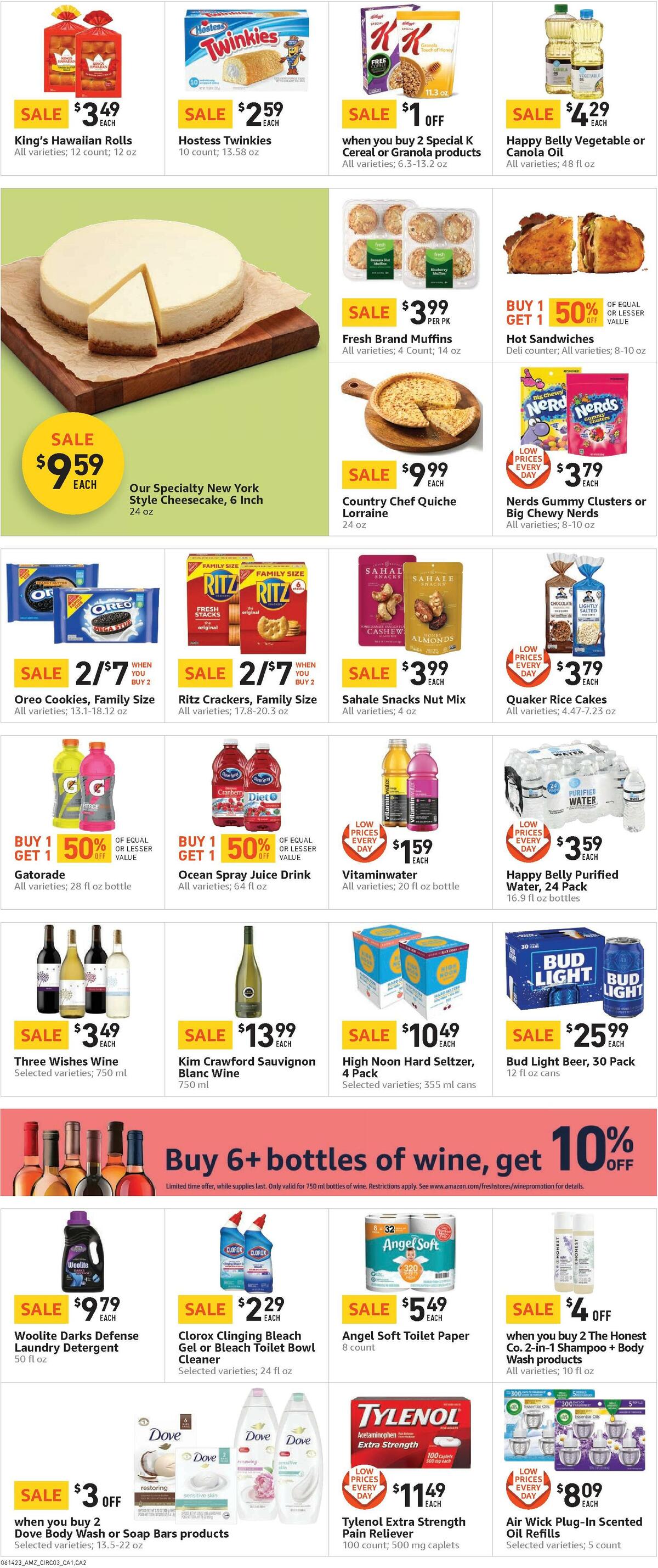 Amazon Fresh Weekly Ad from June 14