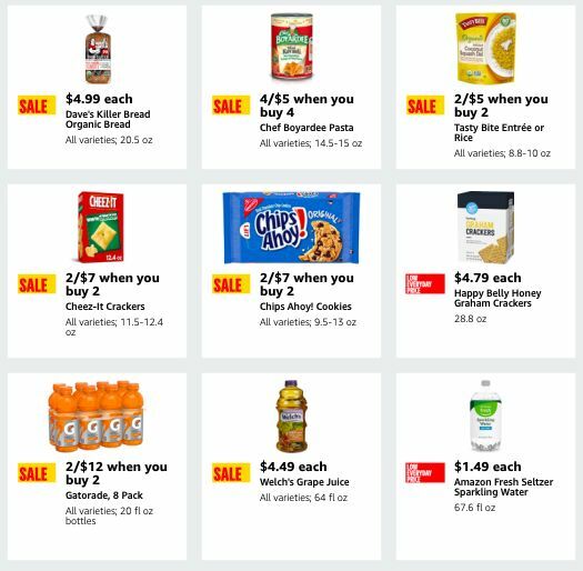 Amazon Fresh Weekly Ad from January 24