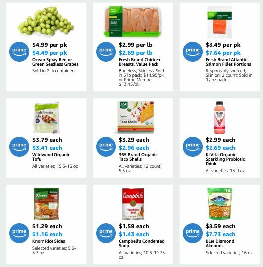 Amazon Fresh Weekly Ad from January 24