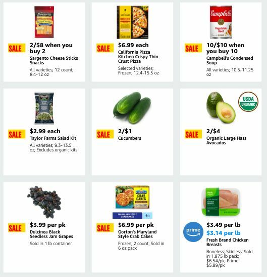 Amazon Fresh Weekly Ad from February 28