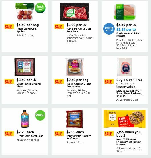 Amazon Fresh Weekly Ad from March 13