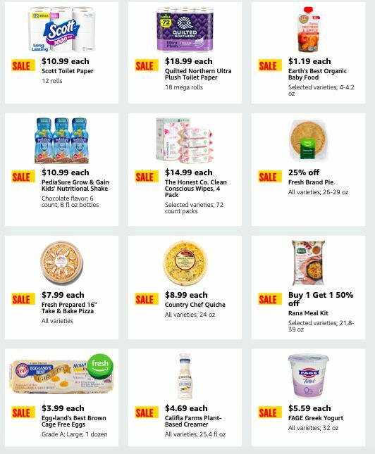 Amazon Fresh Weekly Ad from March 13