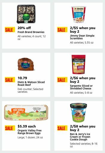 Amazon Fresh Weekly Ad from April 3