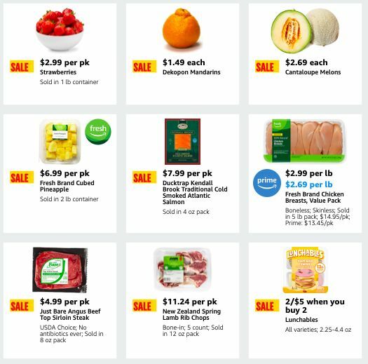 Amazon Fresh Weekly Ad from April 3