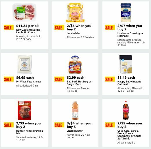 Amazon Fresh Weekly Ad from April 3