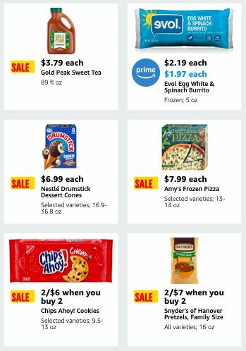Amazon Fresh Weekly Ad from April 10