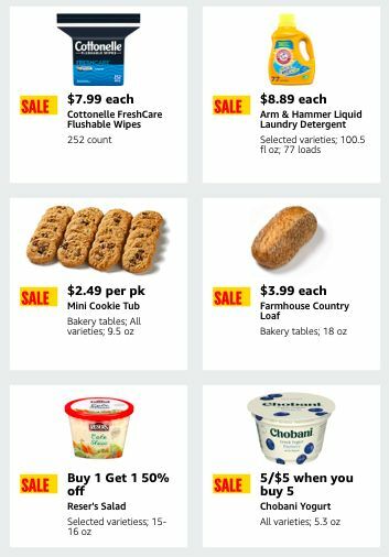 Amazon Fresh Weekly Ad from April 10