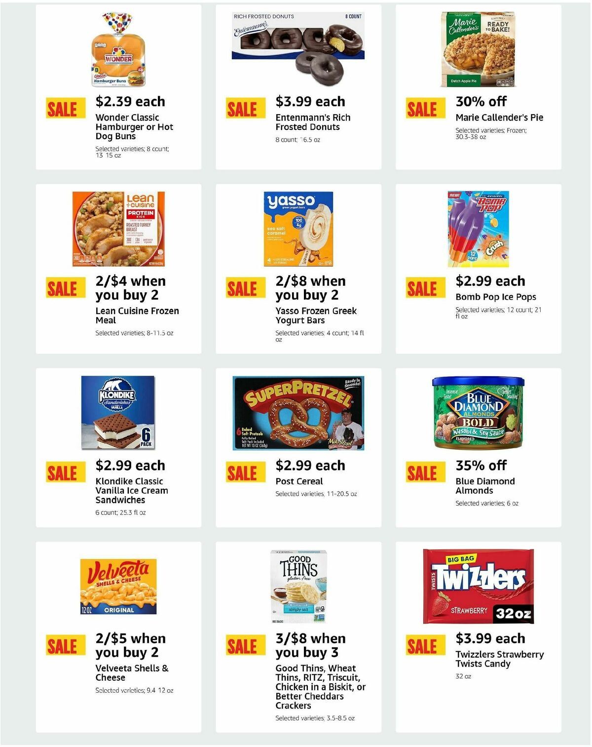 Amazon Fresh Weekly Ad from June 26