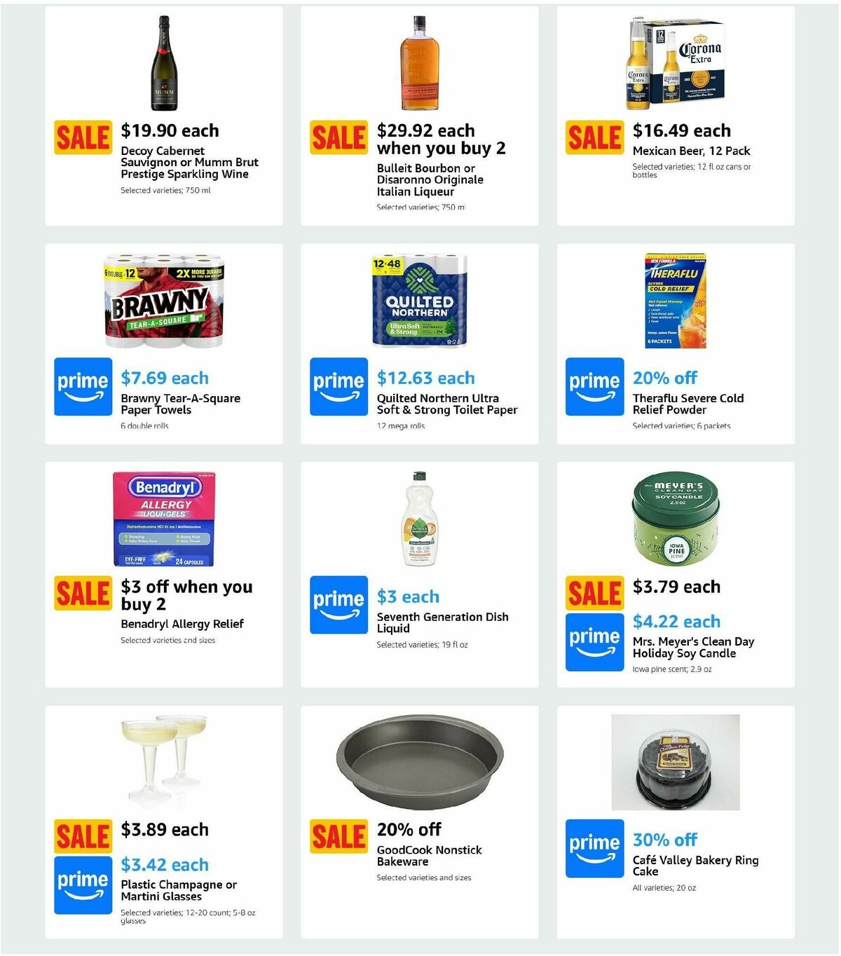 Amazon Fresh Weekly Ad from December 11