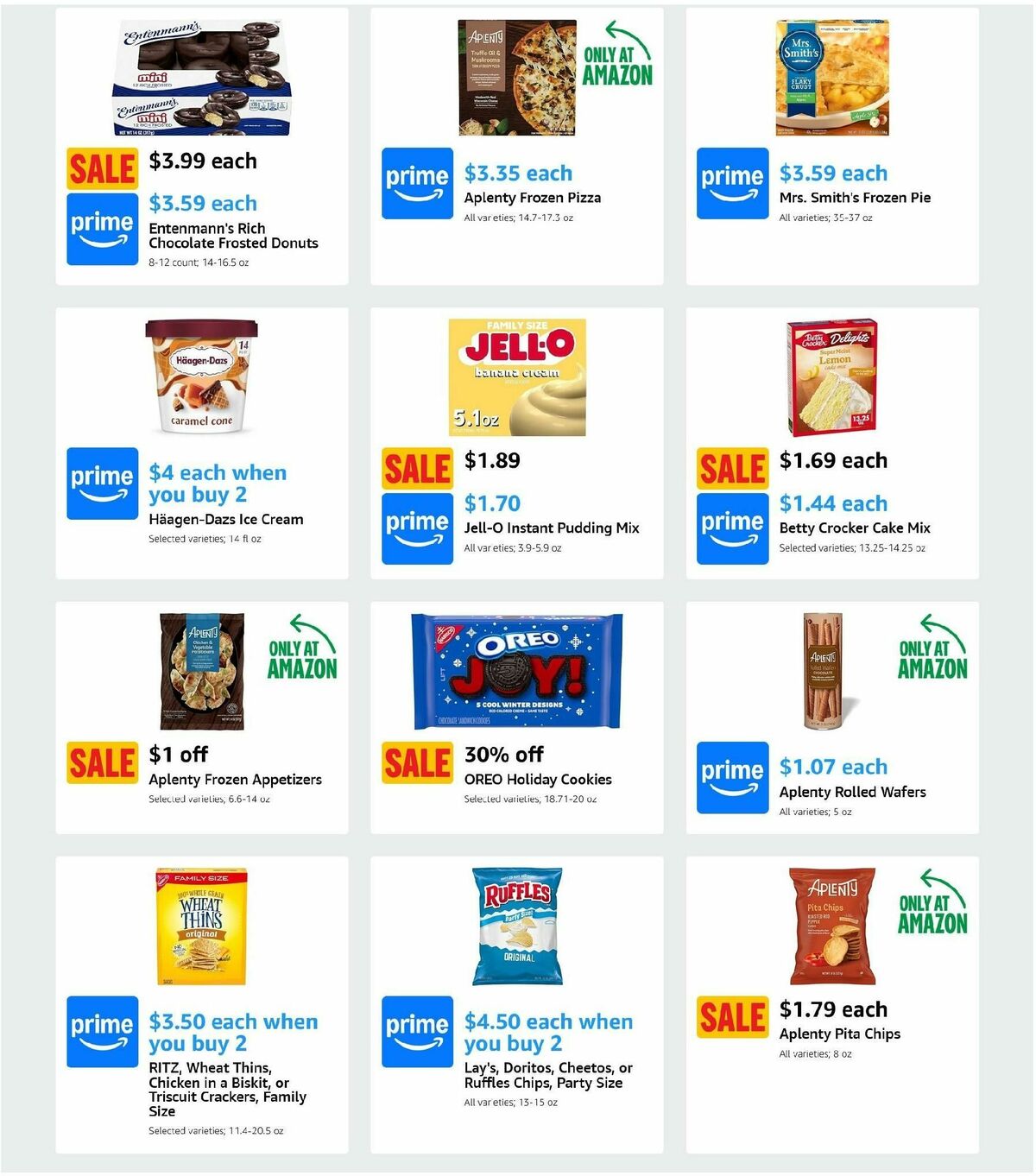 Amazon Fresh Weekly Ad from December 18