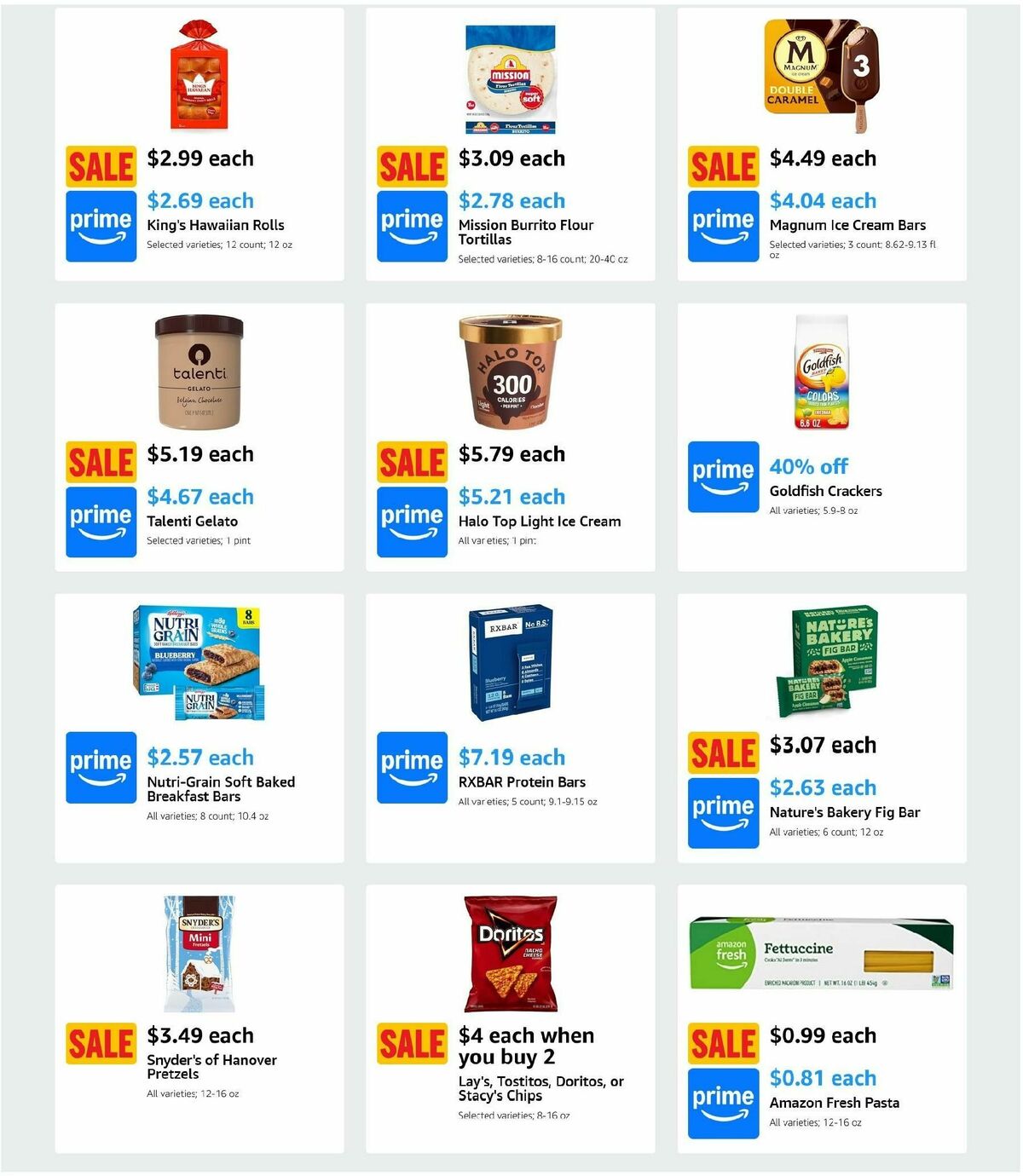 Amazon Fresh Weekly Ad from January 15