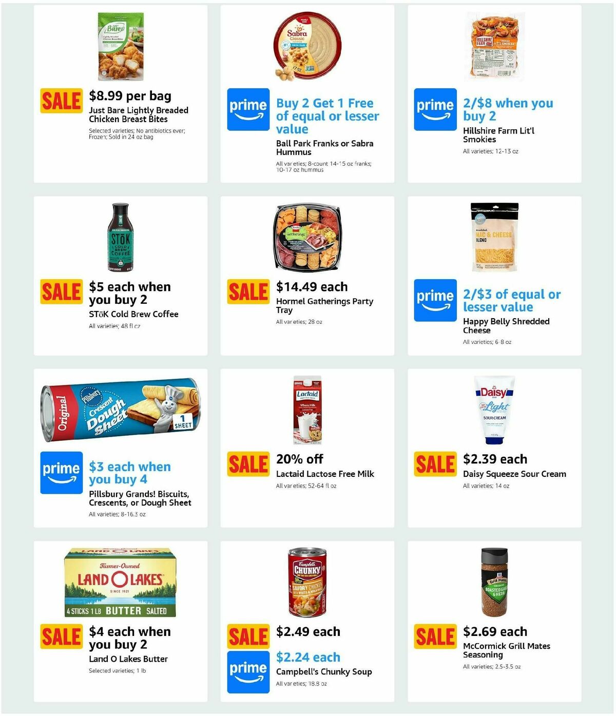 Amazon Fresh Weekly Ad from February 5