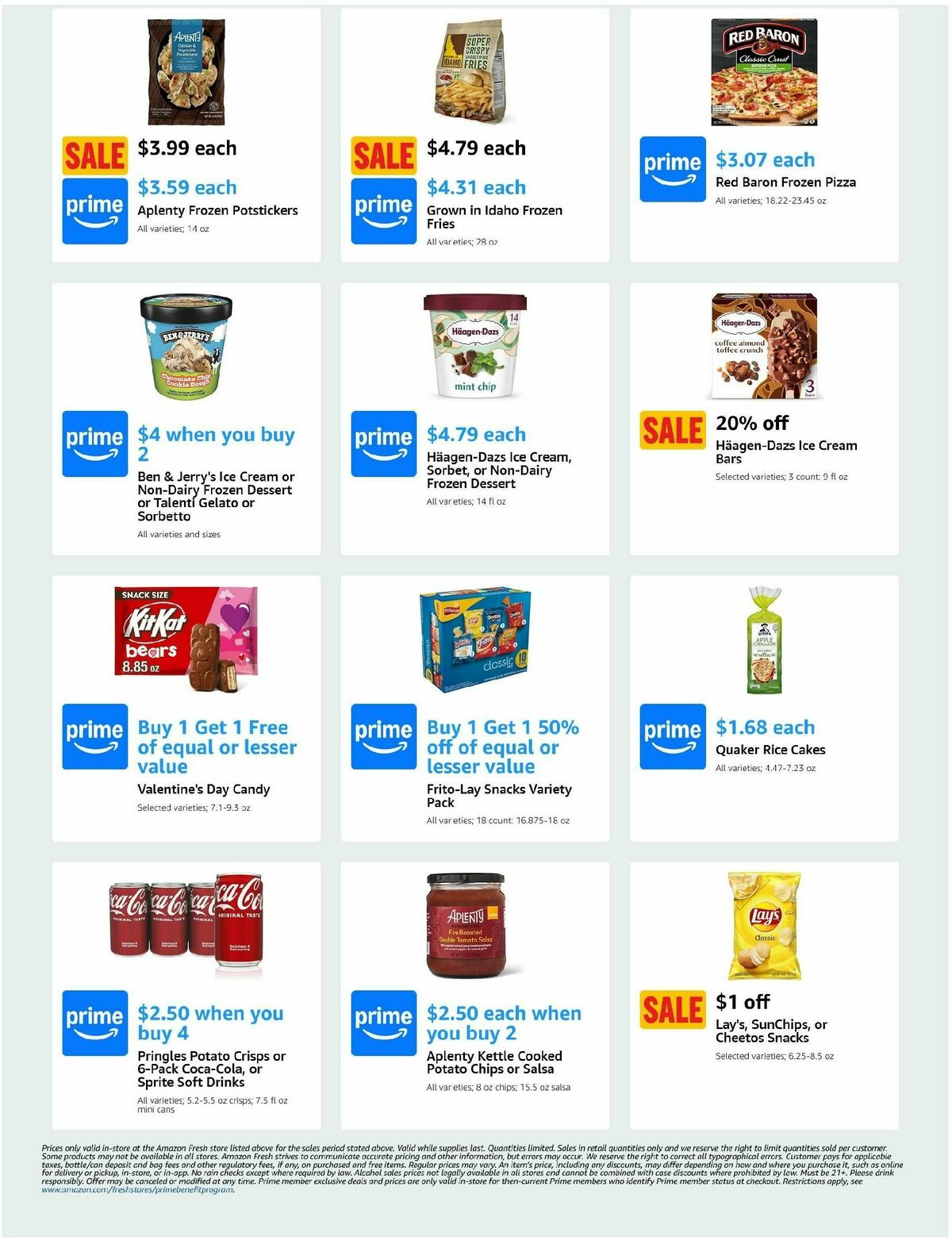 Amazon Fresh Weekly Ad from February 5