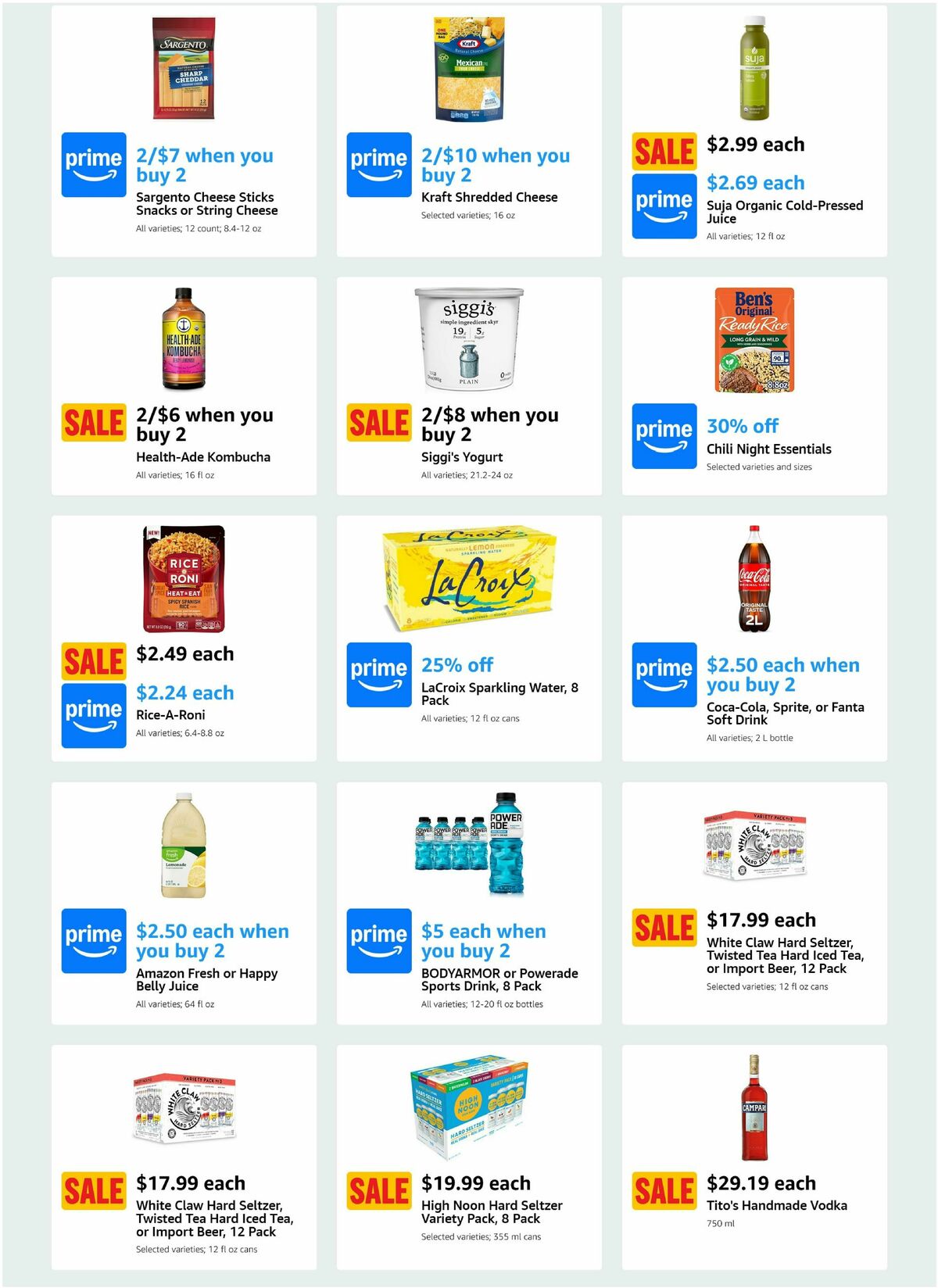 Amazon Fresh Weekly Ad from March 5
