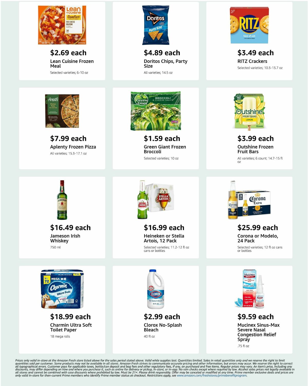 Amazon Fresh Weekly Ad from April 23