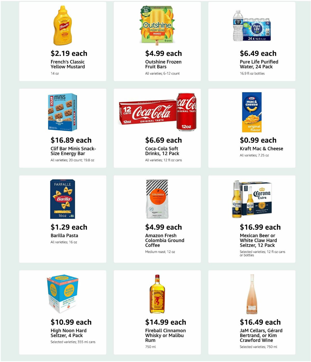 Amazon Fresh Weekly Ad from May 14