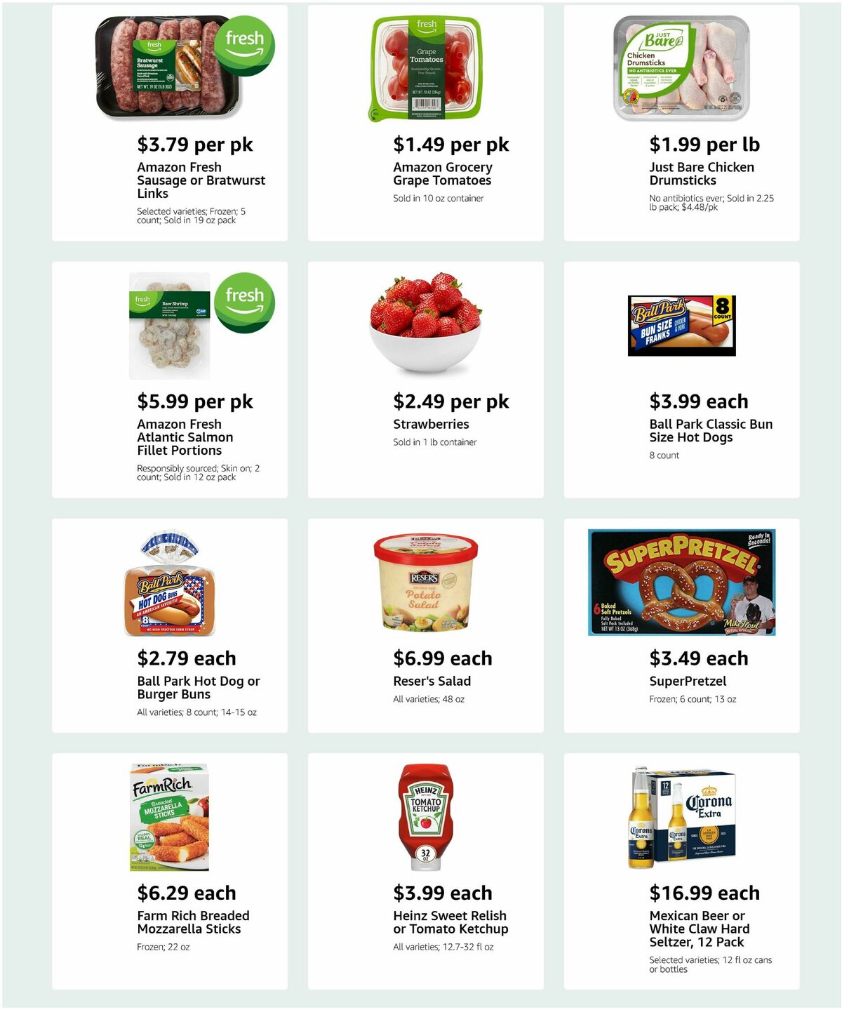Amazon Fresh Weekly Ad from May 21