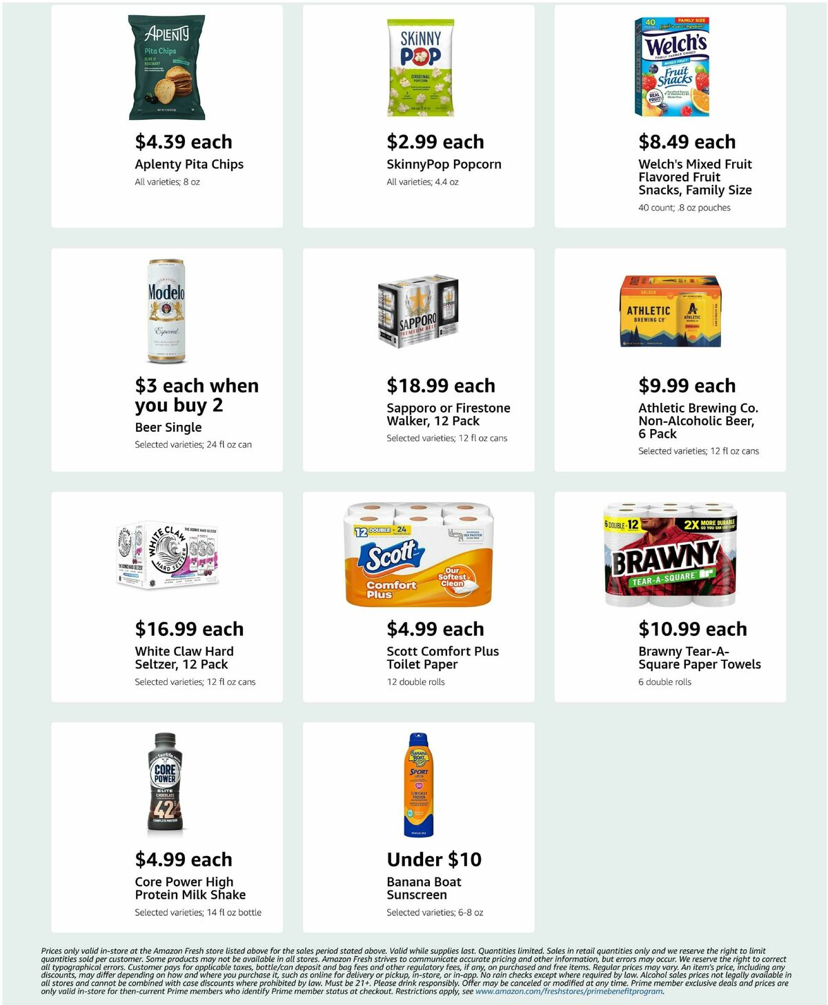 Amazon Fresh Weekly Ad from May 28
