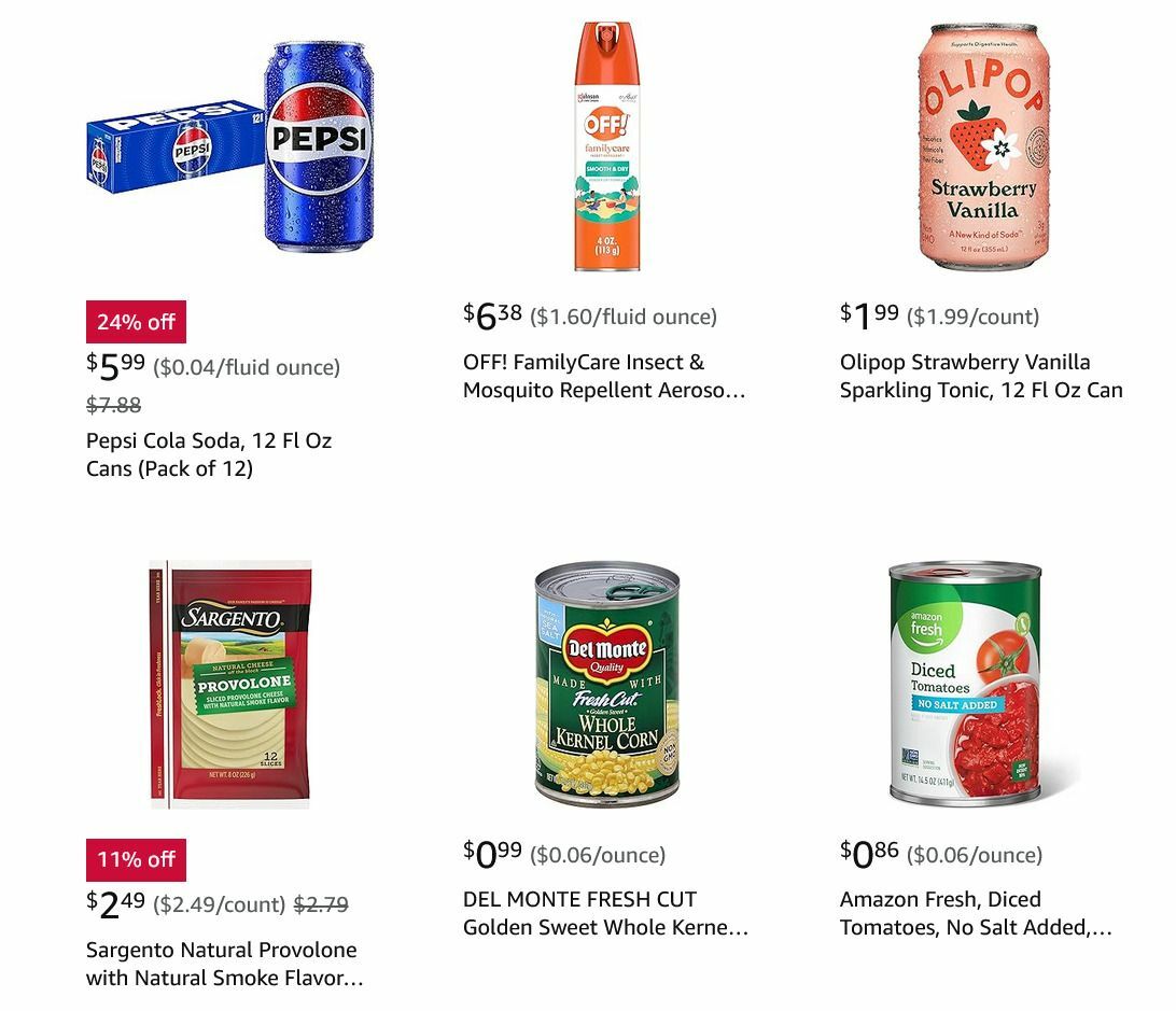 Amazon Fresh Weekly Ad from June 20