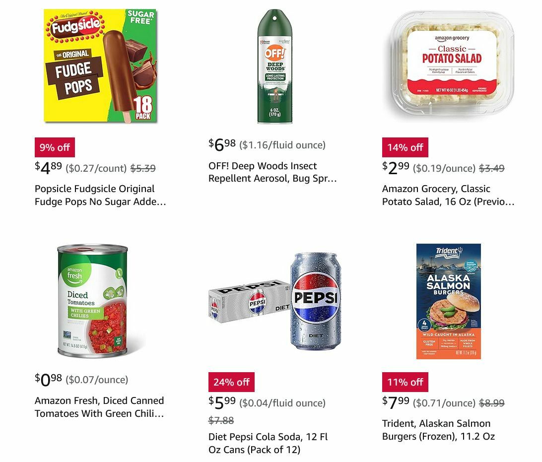 Amazon Fresh Weekly Ad from June 20