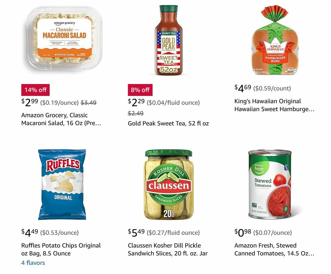 Amazon Fresh Weekly Ad from June 20