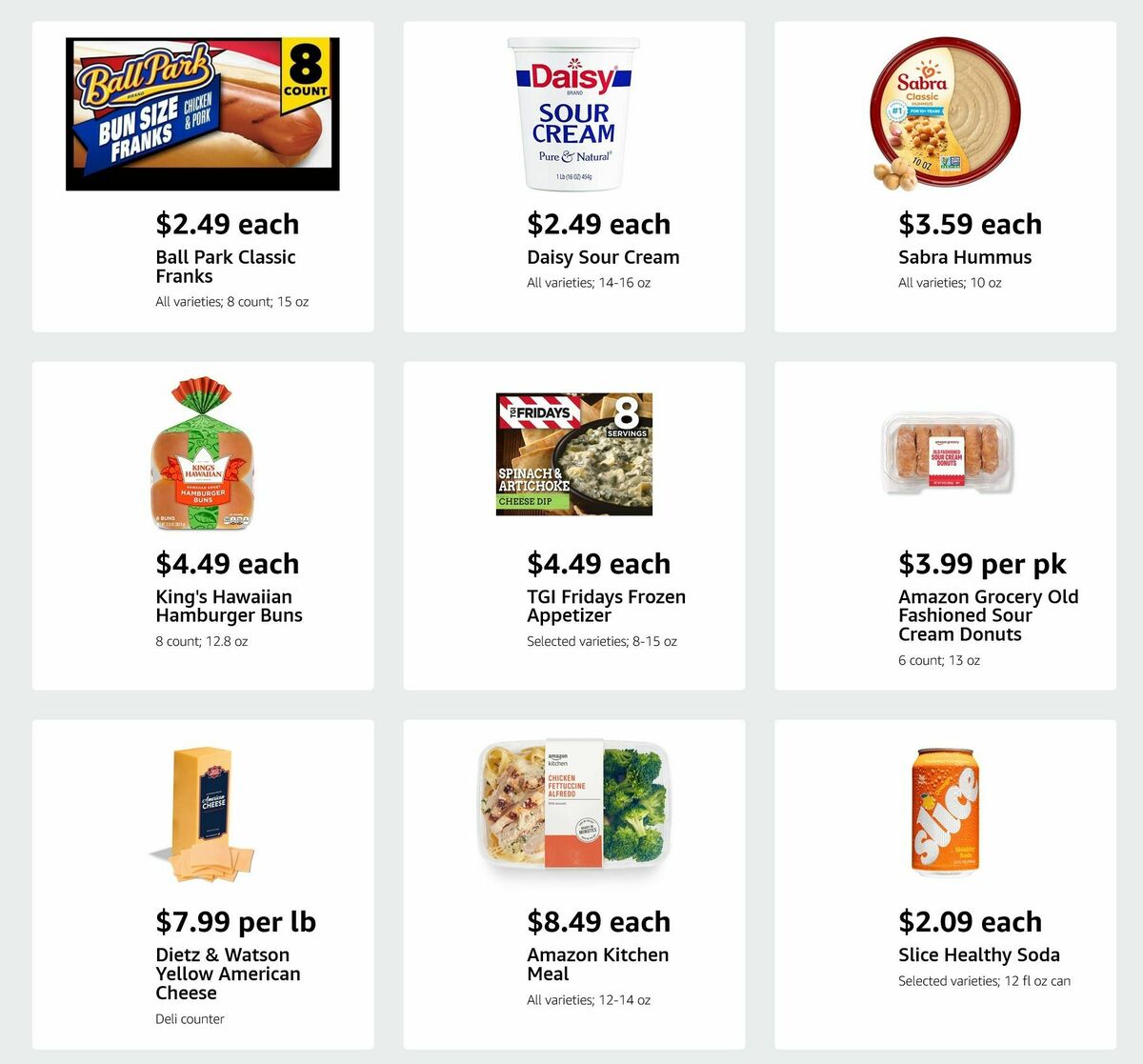 Amazon Fresh Weekly Ad from September 10
