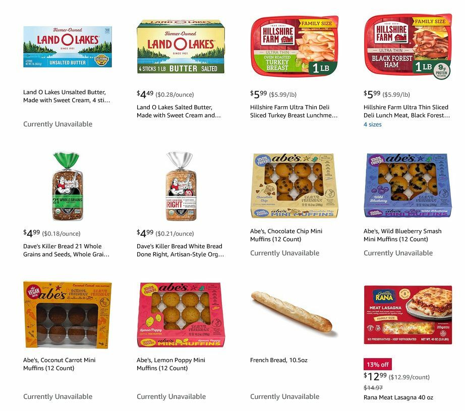 Amazon Fresh Weekly Ad from September 17