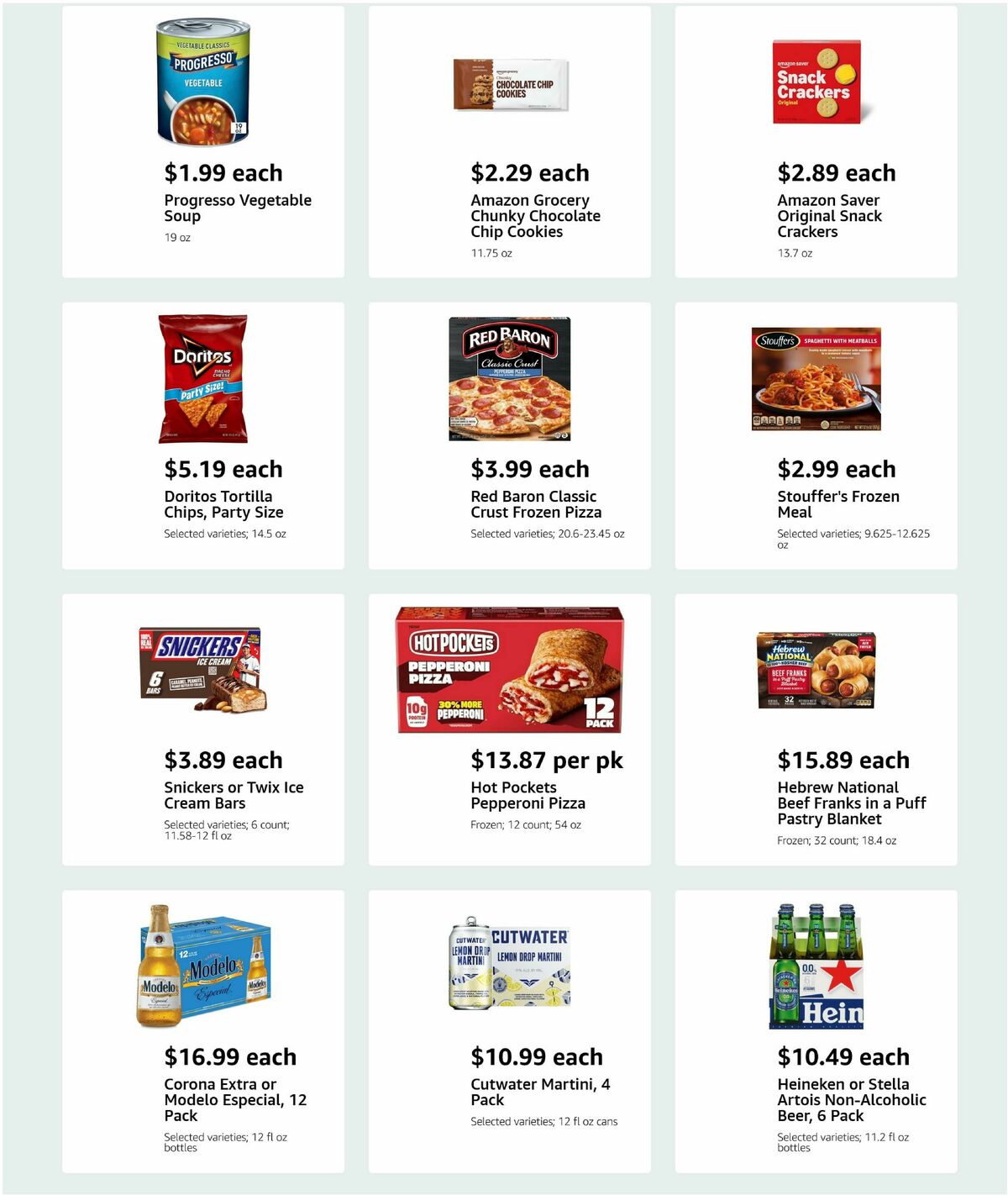 Amazon Fresh Weekly Ad from October 22