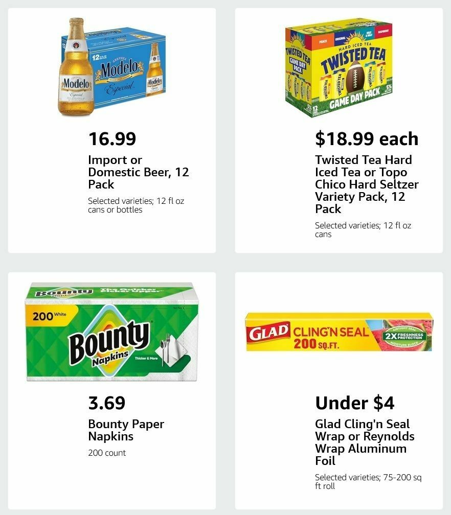 Amazon Fresh Weekly Ad from November 12