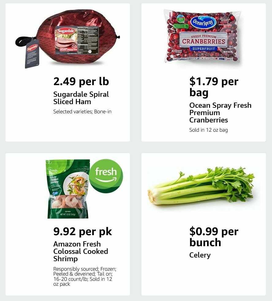 Amazon Fresh Weekly Ad from November 19