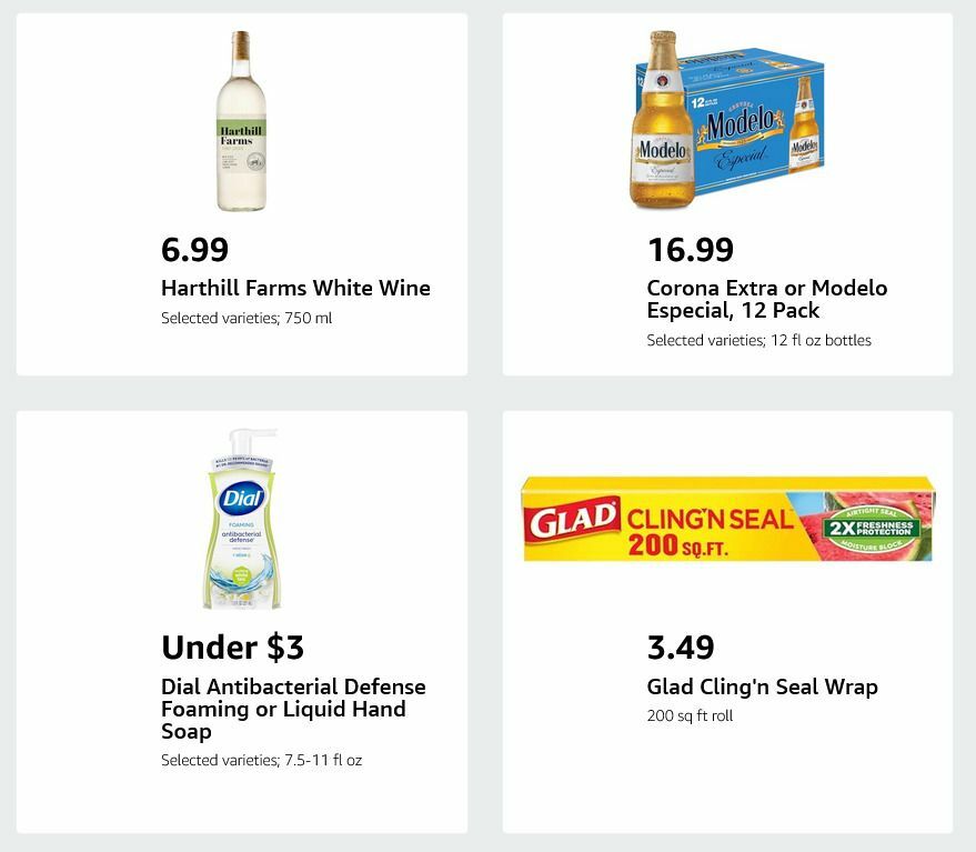 Amazon Fresh Weekly Ad from December 3