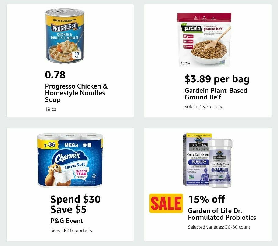 Amazon Fresh Weekly Ad from January 7