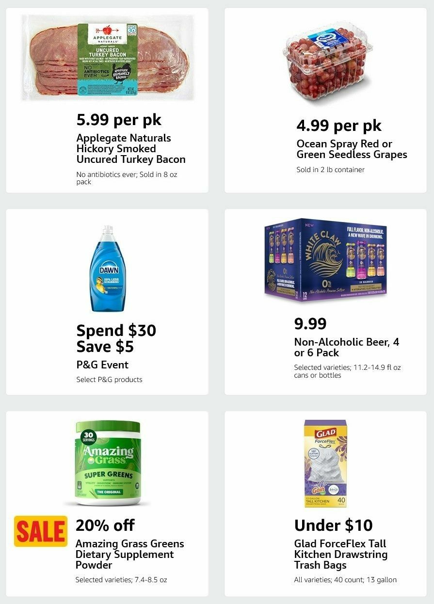 Amazon Fresh Weekly Ad from January 14