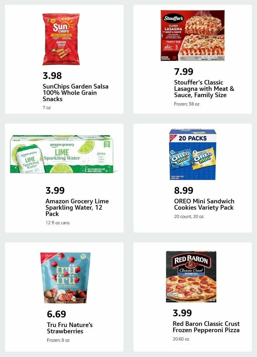 Amazon Fresh Weekly Ad from January 21