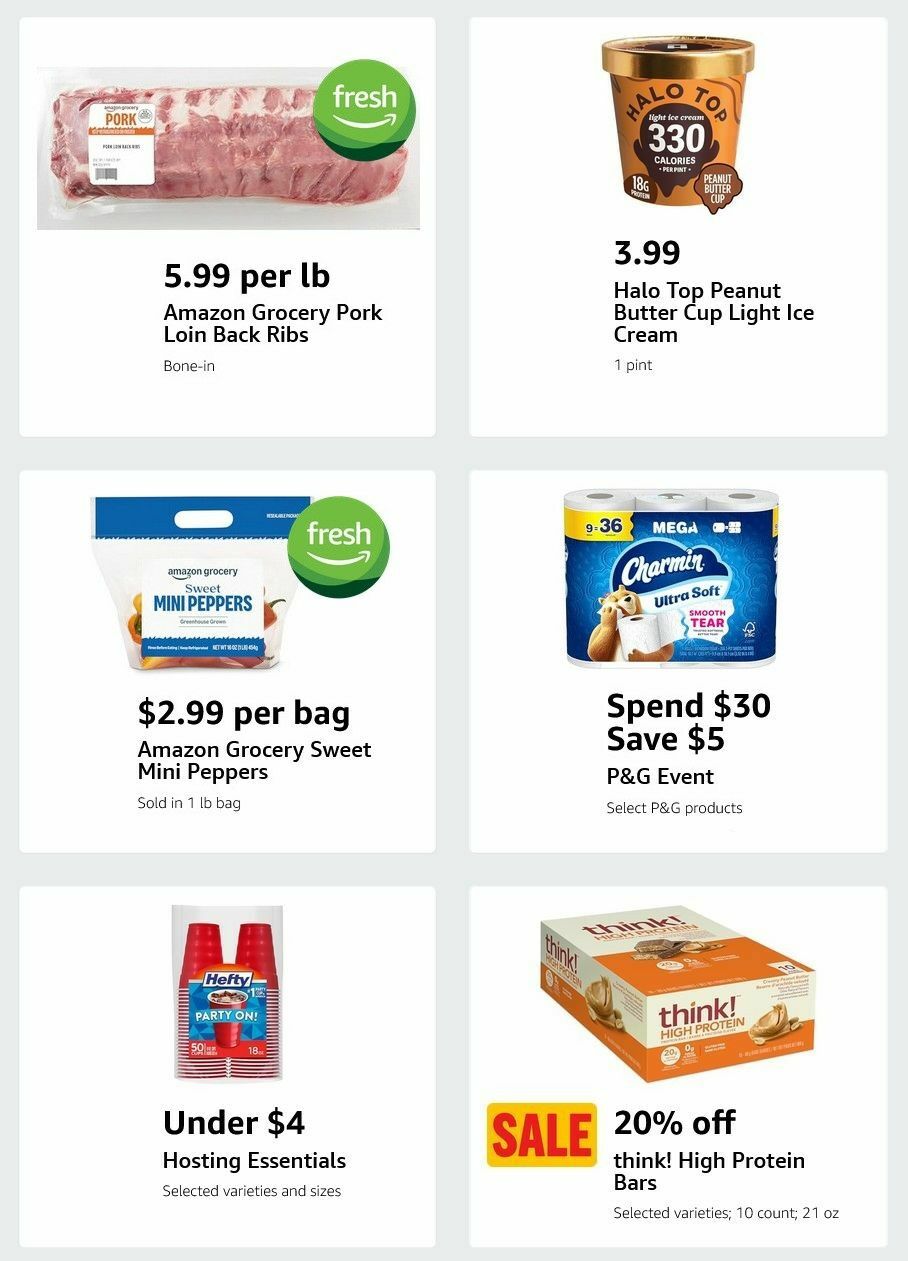 Amazon Fresh Weekly Ad from January 21