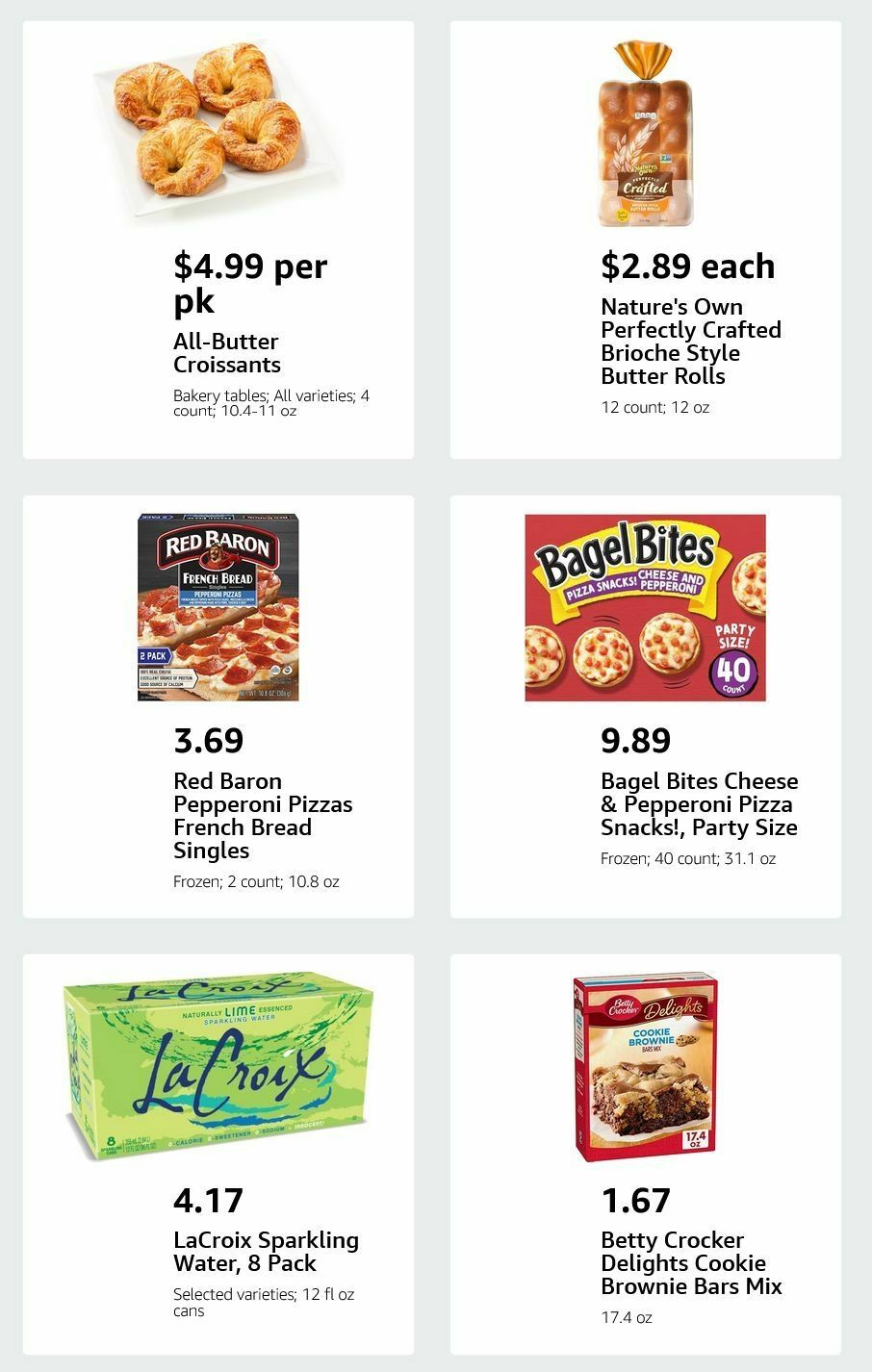 Amazon Fresh Weekly Ad from January 28