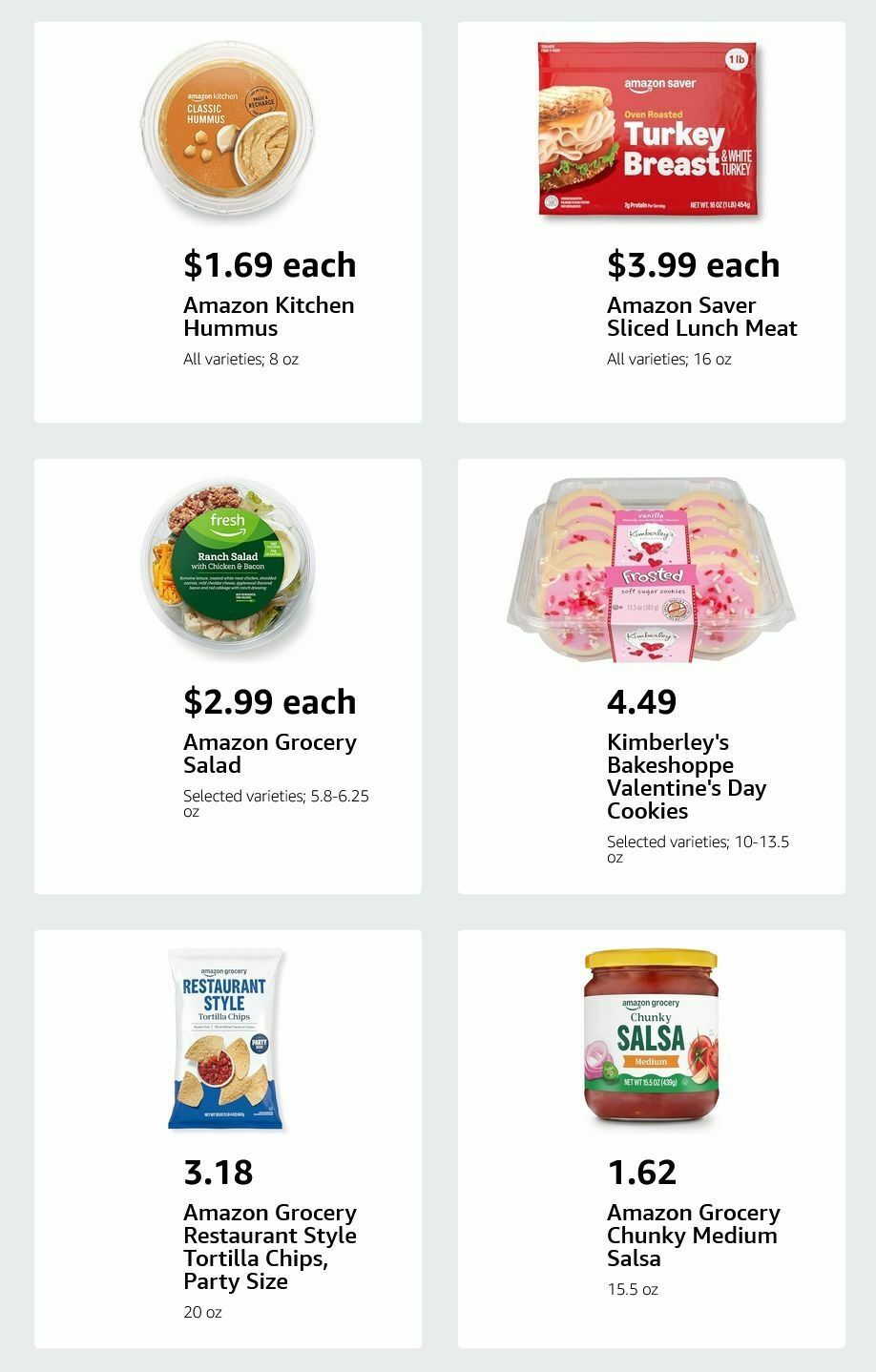 Amazon Fresh Weekly Ad from January 28