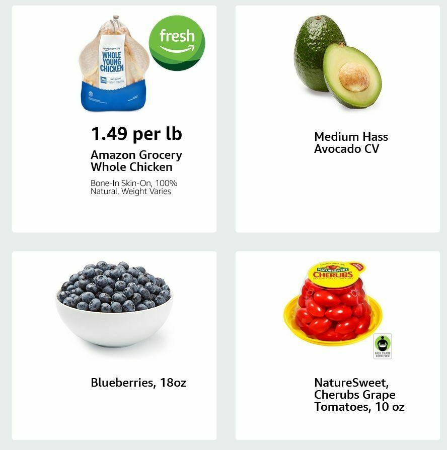 Amazon Fresh Weekly Ad from February 4