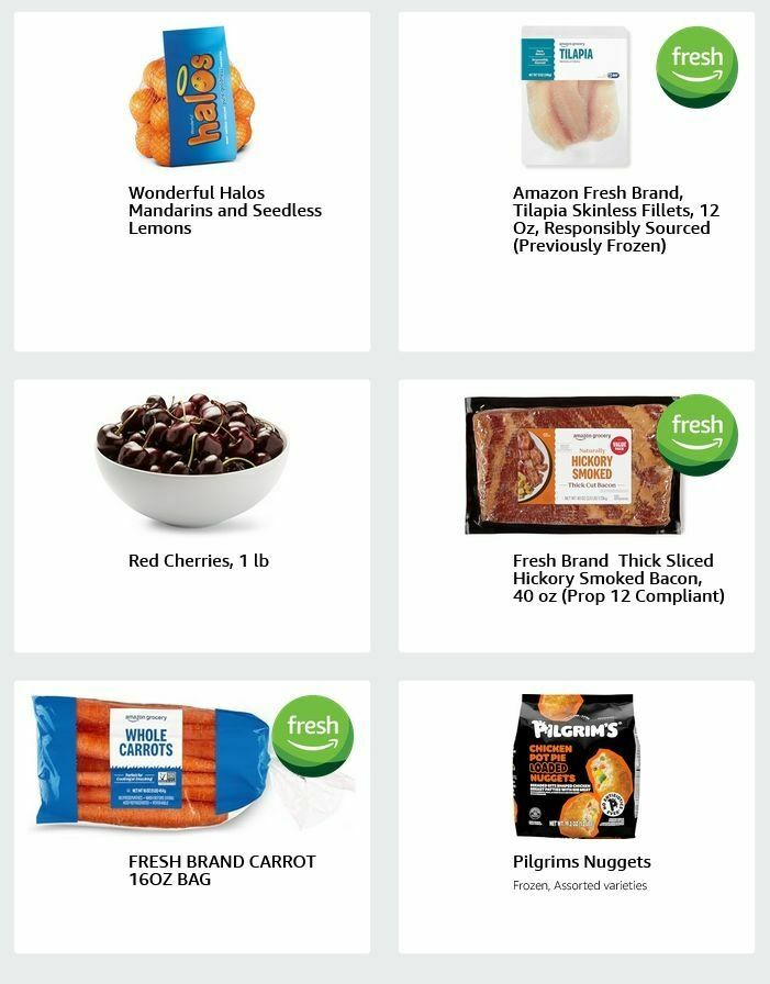 Amazon Fresh Weekly Ad from February 18
