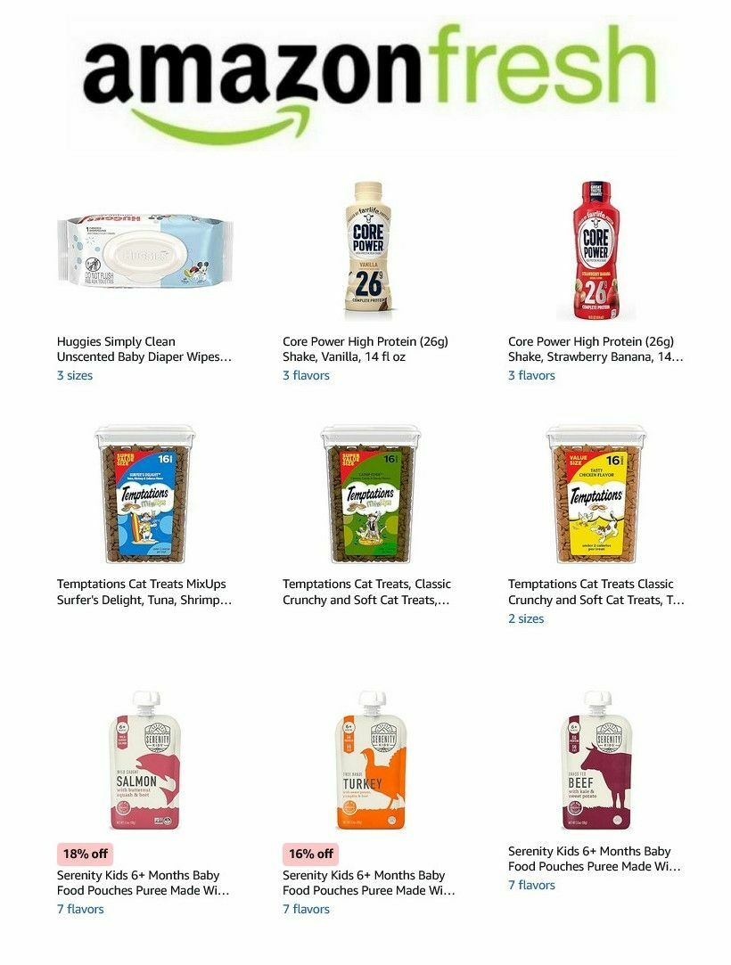 Amazon Fresh Weekly Ad from March 5