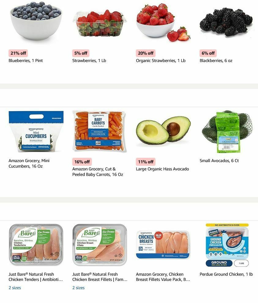Amazon Fresh Weekly Ad from April 1
