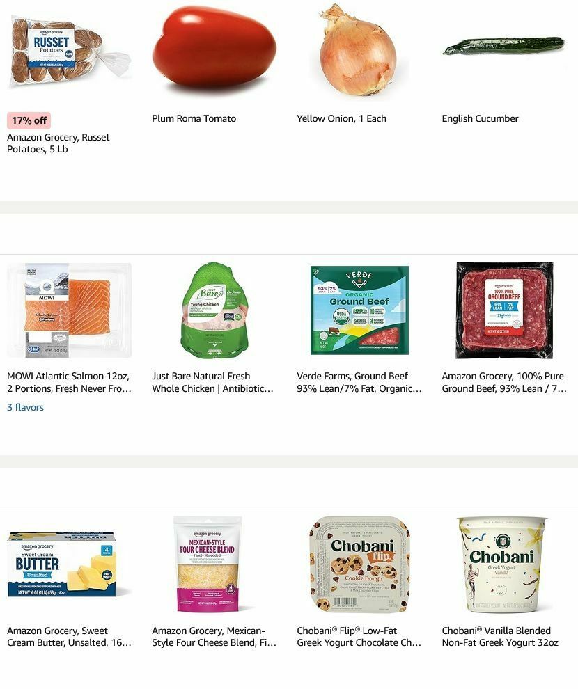 Amazon Fresh Weekly Ad from April 1