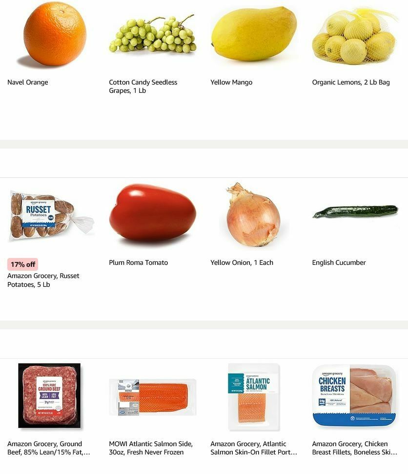Amazon Fresh Weekly Ad from April 1