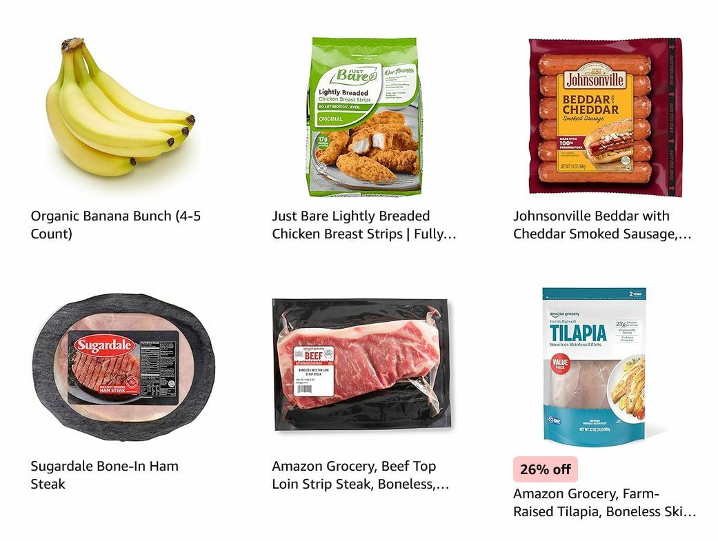 Amazon Fresh Weekly Ad from May 12